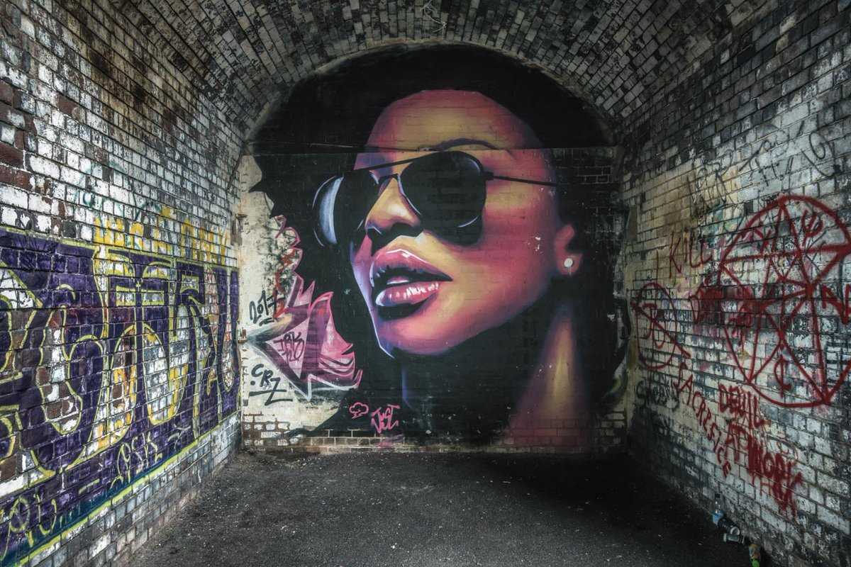 Street Art in Digbeth, Birmingham, UK